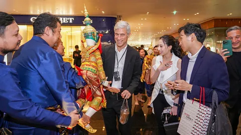 “ไอคอนสยาม” ต้อนรับคณะผู้บริหาร LACMA จุดหมายปลายทางศิลปวัฒนธรรมระดับโลก