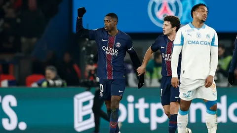 ผลบอลเมื่อคืน เปแอสเช ถล่ม มาร์กเซย ตารางคะแนนลีกเอิง ล่าสุด 9 ก.พ. 69