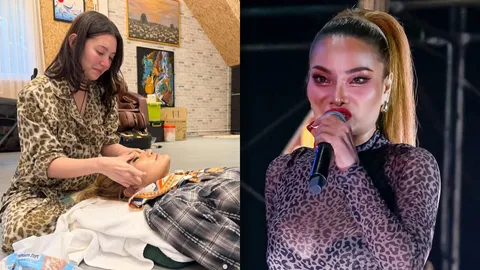 น่ารักเกินต้าน เบลล่า นางเอกดัง เช็ดหน้าให้ ใหม่ พัชรี เอฟซีคอมเมนต์รัว ๆ