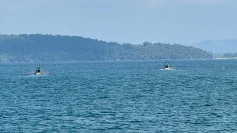 ท้าทายอธิปไตย ทัพเรือภาค 1 ส่งเรือรบ ไล่ 25 เรือประมงกัมพูชา รุกน่านน้ำไทย