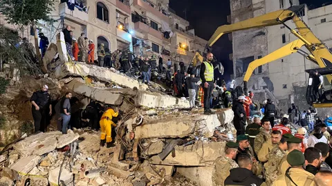 อิสราเอลทิ้งบอมบ์เลบานอนดับ 4 ศพ อ้างโจมตี ผบ.ฮิซบอลเลาะห์