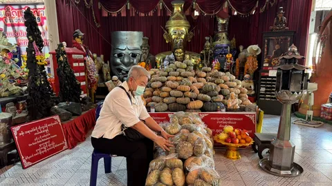 หญิงสมหวัง ถวายฟักทอง 200 ลูก แก้บน "ปู่ฤาษีพรหมเมศ" ไม่พลาดส่องเลขเด็ด 16/2/69