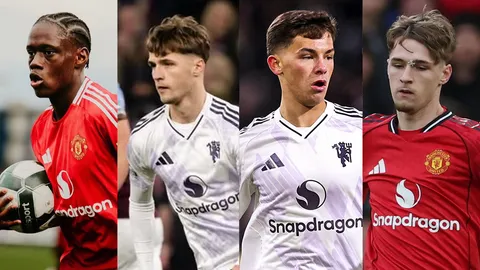 คาร์ริคเปิดทางอนาคต! แมนฯยู 2025/26 ดันดาวรุ่งอคาเดมีประเดิมพรีเมียร์ลีก 4 ราย