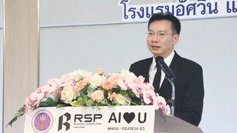 อว. เปิดตัว “โครงการพัฒนาศักยภาพผู้ประกอบการด้วยเทคโนโลยี AI” ยกระดับภาคอุตสาหกรรมและภาคบริการ