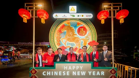 ชวนชมความงดงามการประดับตกแต่งโคมไฟเทศกาลตรุษจีน 2569 "ตรุษจีนเยาวราช"