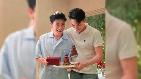 “ออฟโรด” ดีใจ “ต้าห์อู๋” พาดินเนอร์หรูวันเกิดครั้งแรกสุดโรแมนติก เผยคำอวยพรสุดฟิน