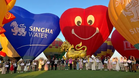 "เทศกาลบอลลูนนานาชาติ 2026" ขับเคลื่อนเศรษฐกิจเชียงราย หมุดหมายที่เที่ยวของคู่รัก