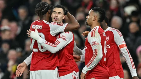 สุดยอด เปิด 2 สถิติสุดโหด "อาร์เซนอล" หลังเกมไล่ต้อน "วีแกน" ลิ่ว 16 ทีม เอฟเอ คัพ 2025-26