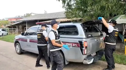 สลด กู้ภัยพบหญิงชาวกัมพูชาเสียชีวิตปริศนาในตู้แช่ มีเชือกฟางมัดขา