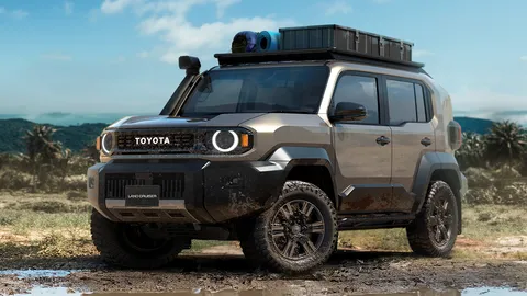 ส่องจุดเด่นของรถ Toyota Land Cruiser FJ ที่กำลังเปิดตัวในไทยปลายมี.ค.69