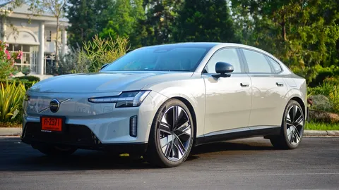 สัมผัสแรก ทดสอบ VOLVO ES90 Ultra Single Motor Extended Range เรือธงไฟฟ้าราคาดีงาม