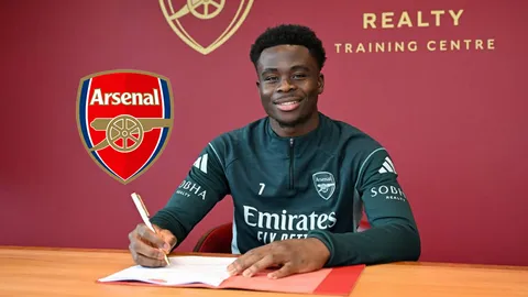 ไม่มีอ้อมค้อม ซาก้า สาดวาทะเด็ด หลังต่อสัญญายาว อาร์เซน่อล 