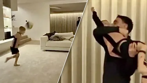 ไม่ได้มีแค่ในสนาม "บรูโน่" แข้ง "แมนยู" โชว์แอสซิสต์ เปิดบอลข้ามโซฟา ให้ลูกโหม่งพังประตู (คลิป)