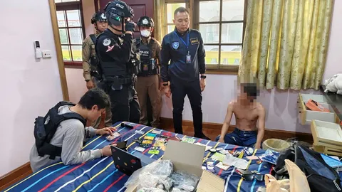 ค้นรังสแกม อายัด 20 ล้าน "บอสจีน" เผ่น รวบสมุนได้ 3 ตุ๋นอดีตข้าราชการ