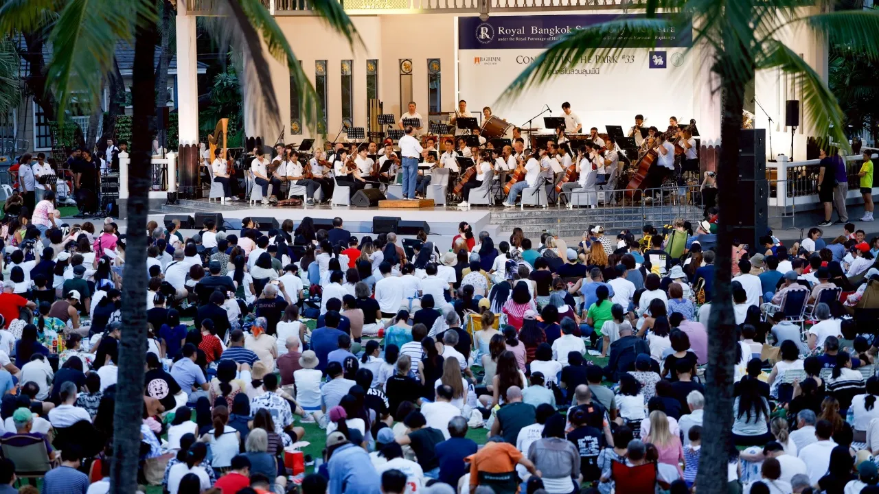 คึกคักต่อเนื่อง เทศกาล "ดนตรีในสวน" ครั้งที่ 33 คนแน่นสวนลุมพินี ฟังเพลงฮีลใจ