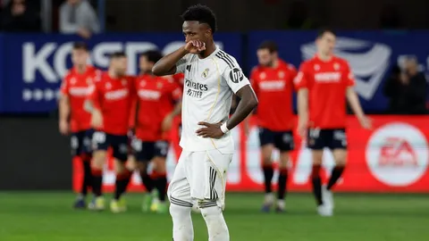 ผลบอลเมื่อคืน เรอัลมาดริด ช็อกตาตั้ง บุกพ่าย โอซาซูน่า ศึกลาลีกา สเปน