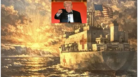 "ทรัมป์" ประกาศส่งเรือพยาบาลไปกรีนแลนด์ อ้างช่วยคนป่วย พร้อมเดินหน้าแผนซื้อเกาะ