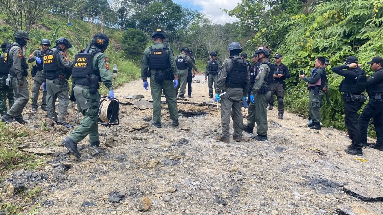 คนร้ายลอบบึม สังหารเจ้าหน้าที่ ฉก.นราฯ แต่เดาเส้นทางผิด ทหารรอดตาย