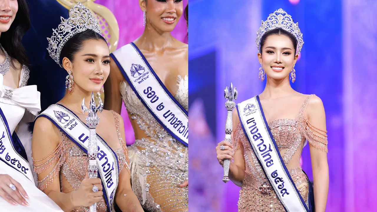 เปิดภาพนางสาวไทย 2569 “มายมิ้นต์ จิราภรณ์” นางงามเดินสาย 40 เวที ก่อนคว้ามงระดับประเทศ