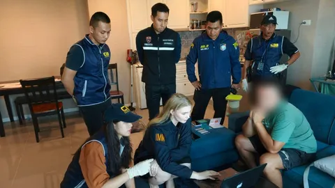 บุกรวบเครือข่ายสแกมเมอร์ข้ามชาติ ตระเวนกดเงินสดจากบัญชีม้า พื้นที่พัทยา–สัตหีบ