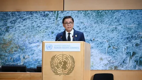 “สีหศักดิ์” โต้กลางเวที UNHRC กัมพูชาใส่ร้ายบิดเบือนข้อเท็จจริง ชี้ไทยถูกรุกล้ำดินแดนมานาน 