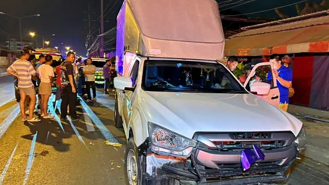 หนุ่มหึงขับรถชนดับ 2 ศพ ปมเหตุแค้นเมียลมพัดหวนผัวเก่า