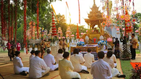 งานบุญผะเหวด จ.ร้อยเอ็ด 2569 จัดวันไหน เช็กตารางกิจกรรม สืบสานมรดกอีสาน