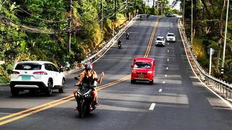 คนภูเก็ตเฮ เปิดให้สัญจรแล้ว ทล.หมายเลข 4030 ขยายเป็น 4 เลน แก้โค้งอันตราย สะดวก ปลอดภัย