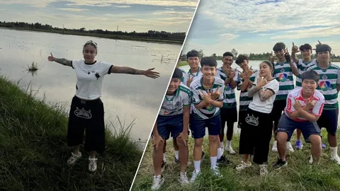 "พิมรี่พาย" ตอบแล้ว หลังมีคนส่งข้อความเพียบให้เลิกทำ "สนามบอลหมอนทองวิทยา"