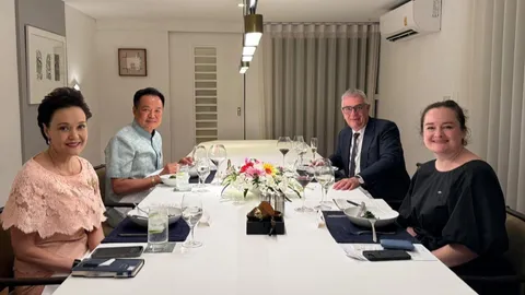 “อนุทิน” โต้ “ปวิน” ภาพพา “ศุภจี” ดินเนอร์กับทูตนิวซีแลนด์ ใช้วัตถุดิบไทย มีข้าวเหนียวด้วย