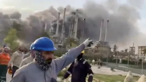 ซาอุฯ ปิดโรงกลั่น "ราส ทานูรา" หลังโดรนอิหร่านโจมตีไฟไหม้