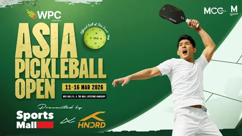 "ไทยรัฐสปอร์ต" ร่วมเป็นพาร์ทเนอร์ ยิงสด "WPC Asia Pickleball Open"