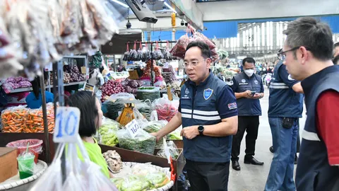 กรมการค้าภายใน ลงพื้นที่ตรวจเข้มราคาสินค้า เตือนห้ามฉวยโอกาสปรับราคา พบดำเนินคดีทันที