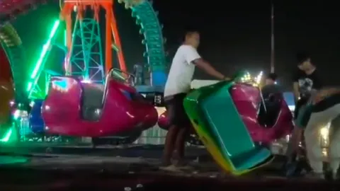 เผยสาเหตุ ที่นั่งเครื่องเล่นปลาหมึกหลุด เด็กวัย 14 เจ็บ 2 ราย ในงานย่าโมครบุรี