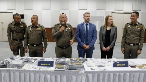 ทลายแก๊งไวกิ้ง เครือข่ายยาเสพติดข้ามชาติ เปิดบ้านหรูค้ายาออนไลน์ 