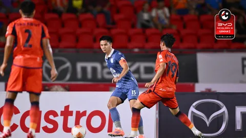 สรุปผลบอลสด ผลบอลวันนี้ 4 คู่ บีวายดี ซีไลออน ซิก ลีก หนึ่ง ไทยลีก 2025-26