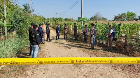 ตามล่ามือปืน ซุ่มยิง พ.อ.วัยเกษียณ ระหว่างขี่จักรยานออกกําลังกายเย็น ปมพิพาทลานมัน