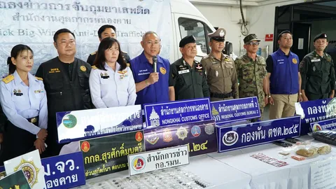 รวบวัยรุ่นสร้างตัว ขน “พอตเค” พันรอบเอวหวังตบตาเจ้าหน้าที่ ของกลาง 1.9 แสน