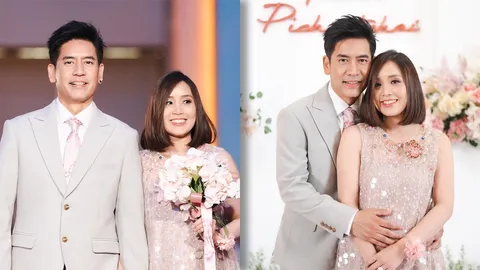 ตั้น พิเชษฐ์ไชย ขอบคุณทุกคนที่มาร่วมงานแต่ง ลั่นความรักความเข้าใจสำคัญที่สุด