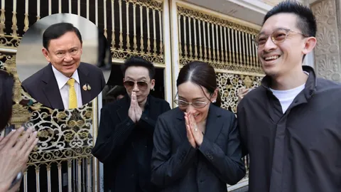 “โอ๊ค-เอม” เยี่ยมทักษิณ อยู่เรือนจำครบ 6 เดือน เผยพ่อนอนไม่ค่อยหลับ