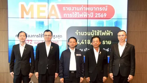 MEA ย้ำความพร้อมระบบไฟฟ้าอัจฉริยะรับมือพีคหน้าร้อน 2569 ชูระบบจำหน่ายมั่นคง ปลอดภัย