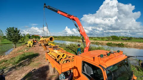 กรมชลประทาน เตรียมเครื่องจักร–เจ้าหน้าที่เฝ้าระวัง "พายุฤดูร้อน" 11–13 มี.ค.นี้