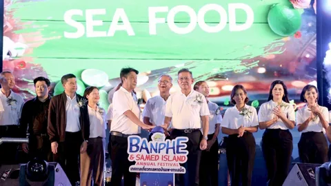 เปิดเทศกาลเที่ยวทะเลหาดบ้านเพ-เกาะเสม็ด ครั้งที่ 25 กระตุ้นเศรษฐกิจท่องเที่ยวระยอง