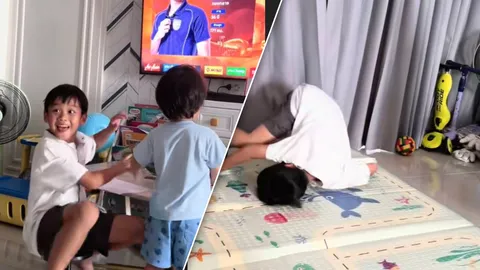 โดนหลอกพ่อไม่ติด! เปิดปฏิกิริยา “ลิสบอน” ลูกชาย “ธีราทร” วินาทีฮัดสันเรียกติดทีมชาติไทย (คลิป)