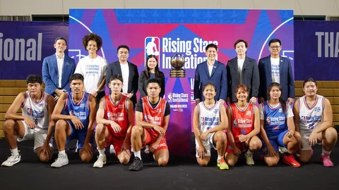 NBA ผนึก TOA เปิดตัวการแข่งขัน ‘NBA Rising Stars Invitational Thailand