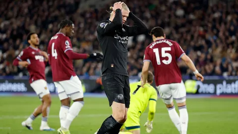 ผลบอลเมื่อคืน แมนซิตี้ ช็อกตาตั้งโดน เวสต์แฮม ไล่เจ๊า ศึกพรีเมียร์ลีก