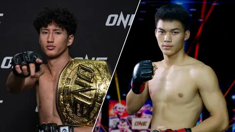 LIVE ดูมวยสด "นาบิล" VS "แรมโบ้เล็ก" ป้องกันแชมป์โลกมวยไทย รุ่น แบนตัมเวต ONE ลุมพินี 147