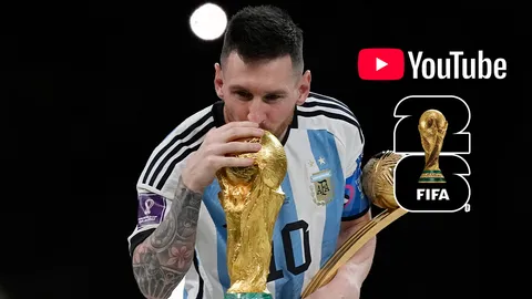 YouTube ผนึก FIFA สร้างประวัติศาสตร์! ถ่ายทอดสดฟุตบอลโลก 2026 ผ่านแพลตฟอร์มดิจิทัลครั้งแรก
