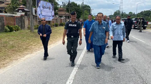 "วันนอร์" รุดเยี่ยม สส. พรรคหลังถูกยิงถล่มกลางดึก  