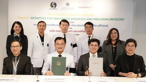 แอสตร้าเซนเนก้า จับมือศิริราช ลงนามความร่วมมือวิจัยขั้นสูงและนวัตกรรมการแพทย์แม่นยำ